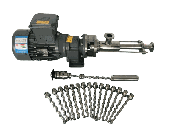 Micro metering pump with rotor set